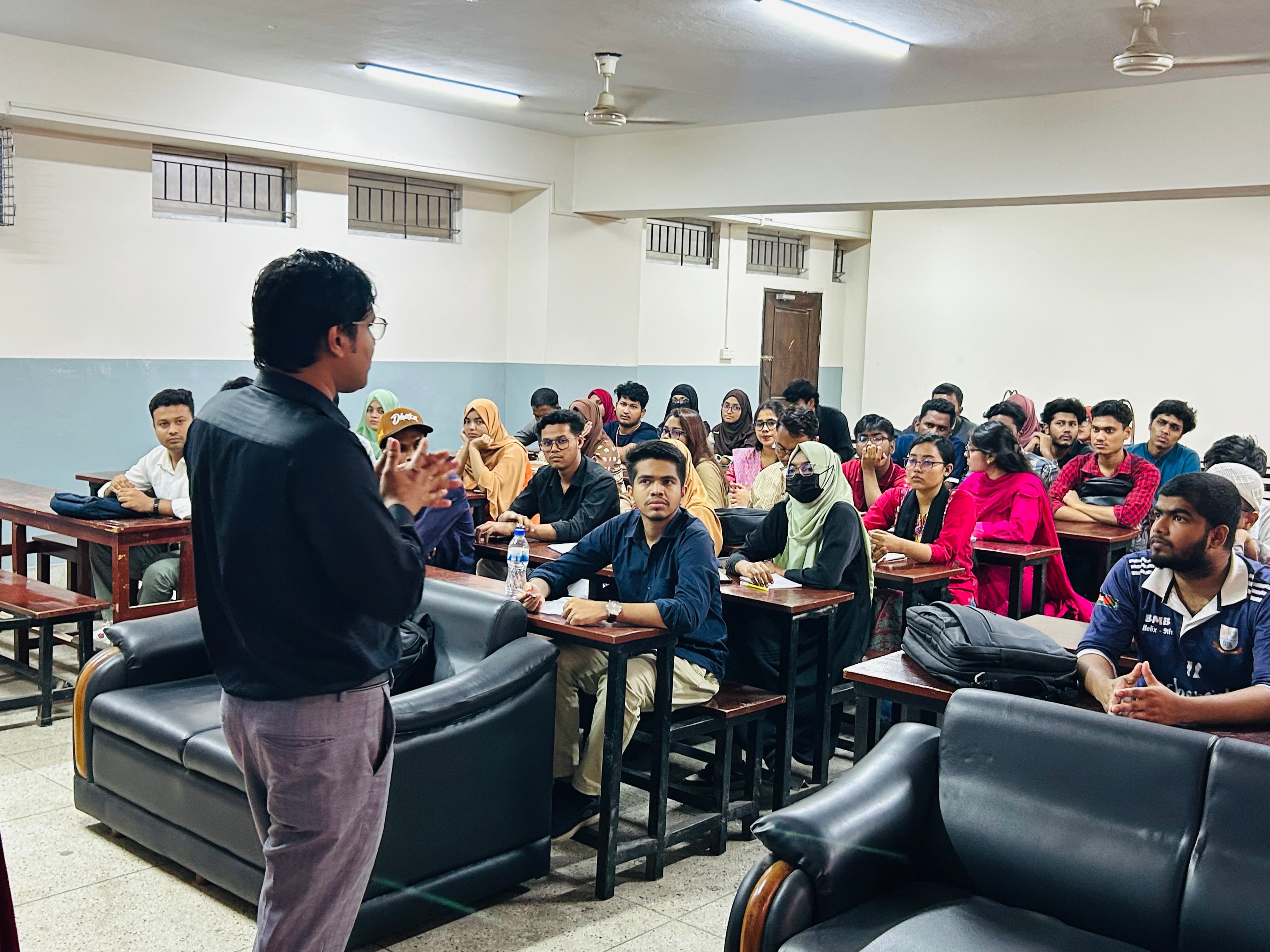 LCB session at university campus