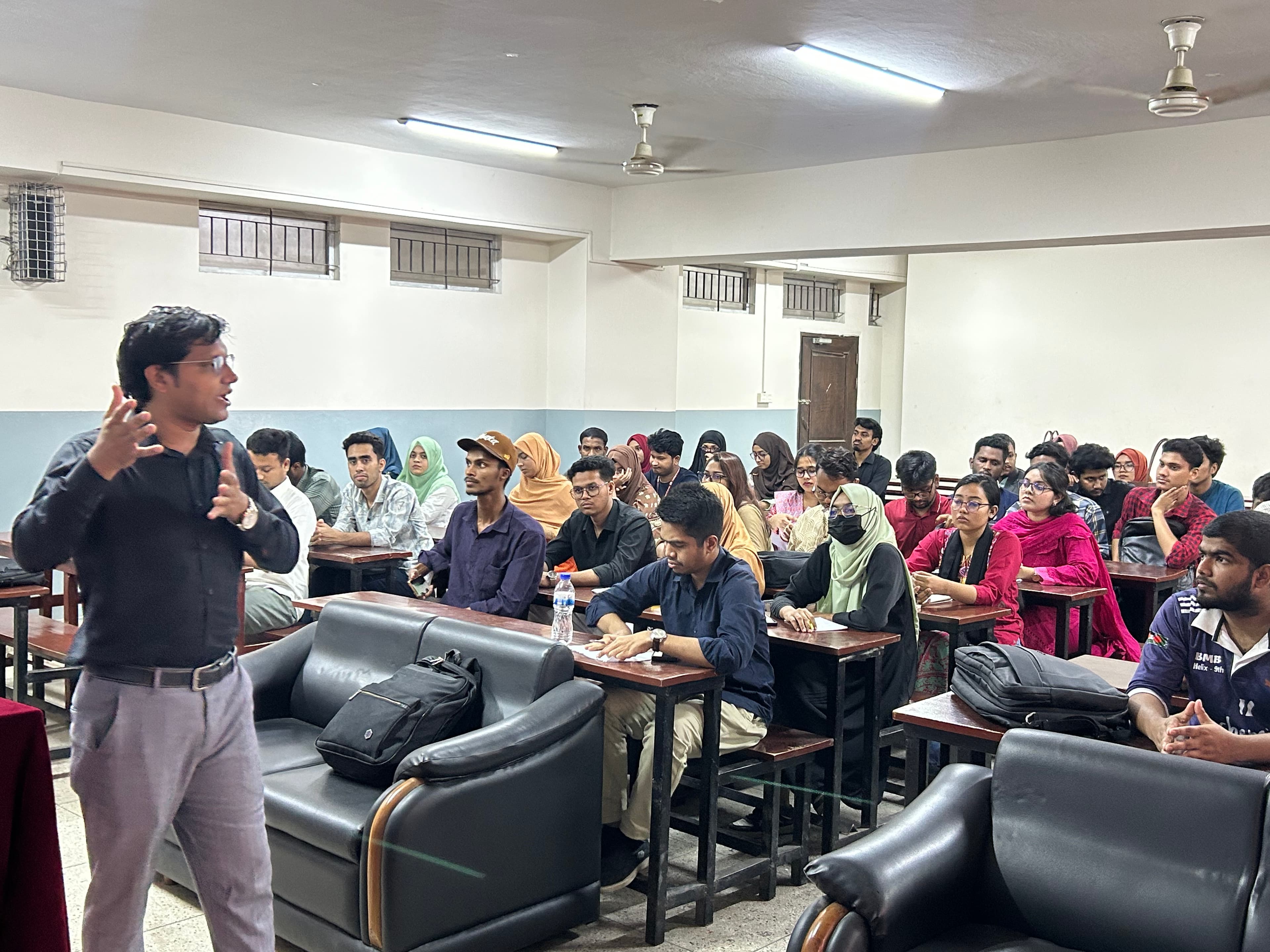 LCB session at university campus