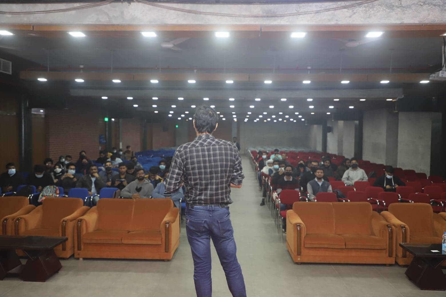 LCB session at university campus