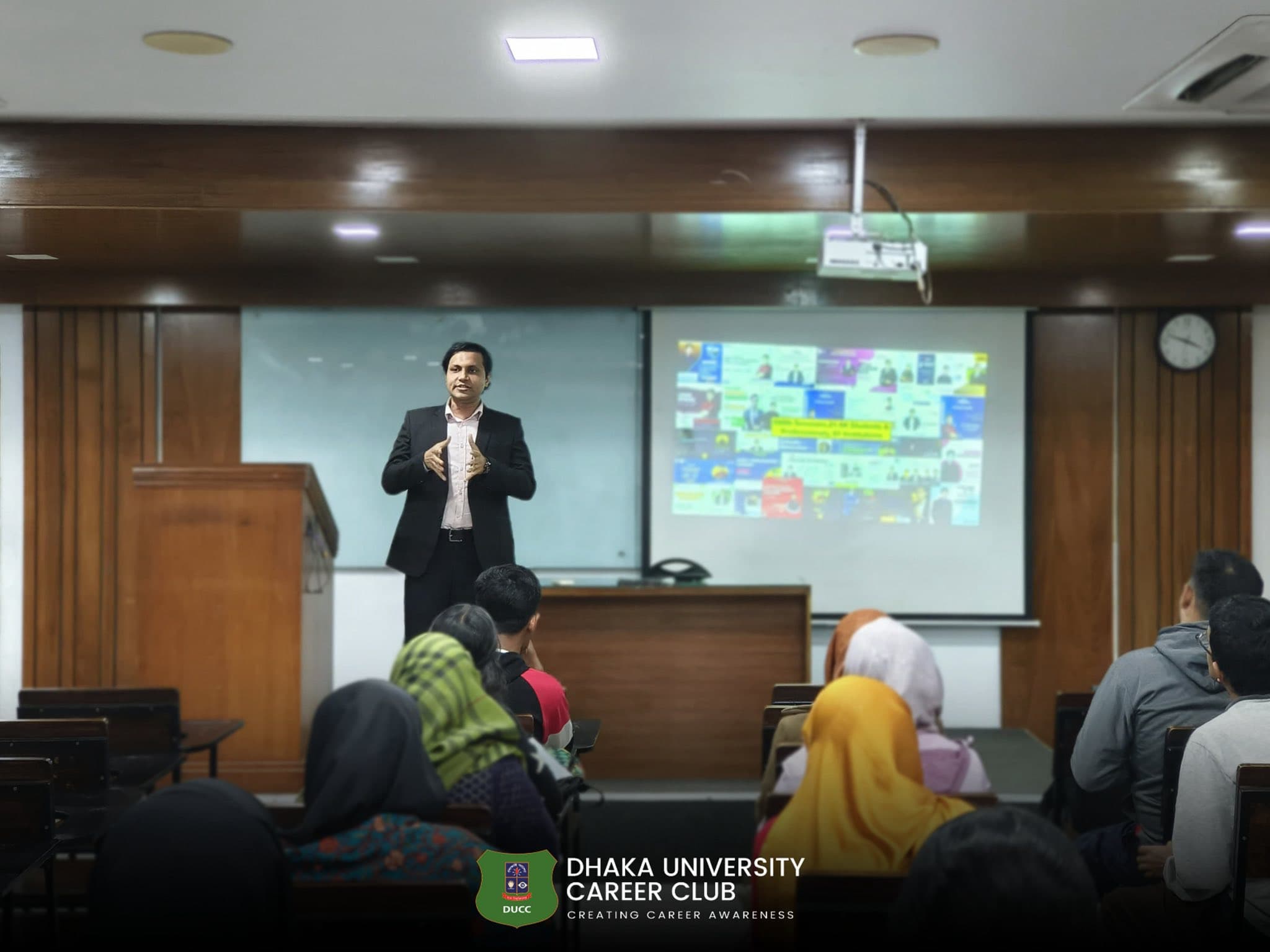 LCB session at university campus