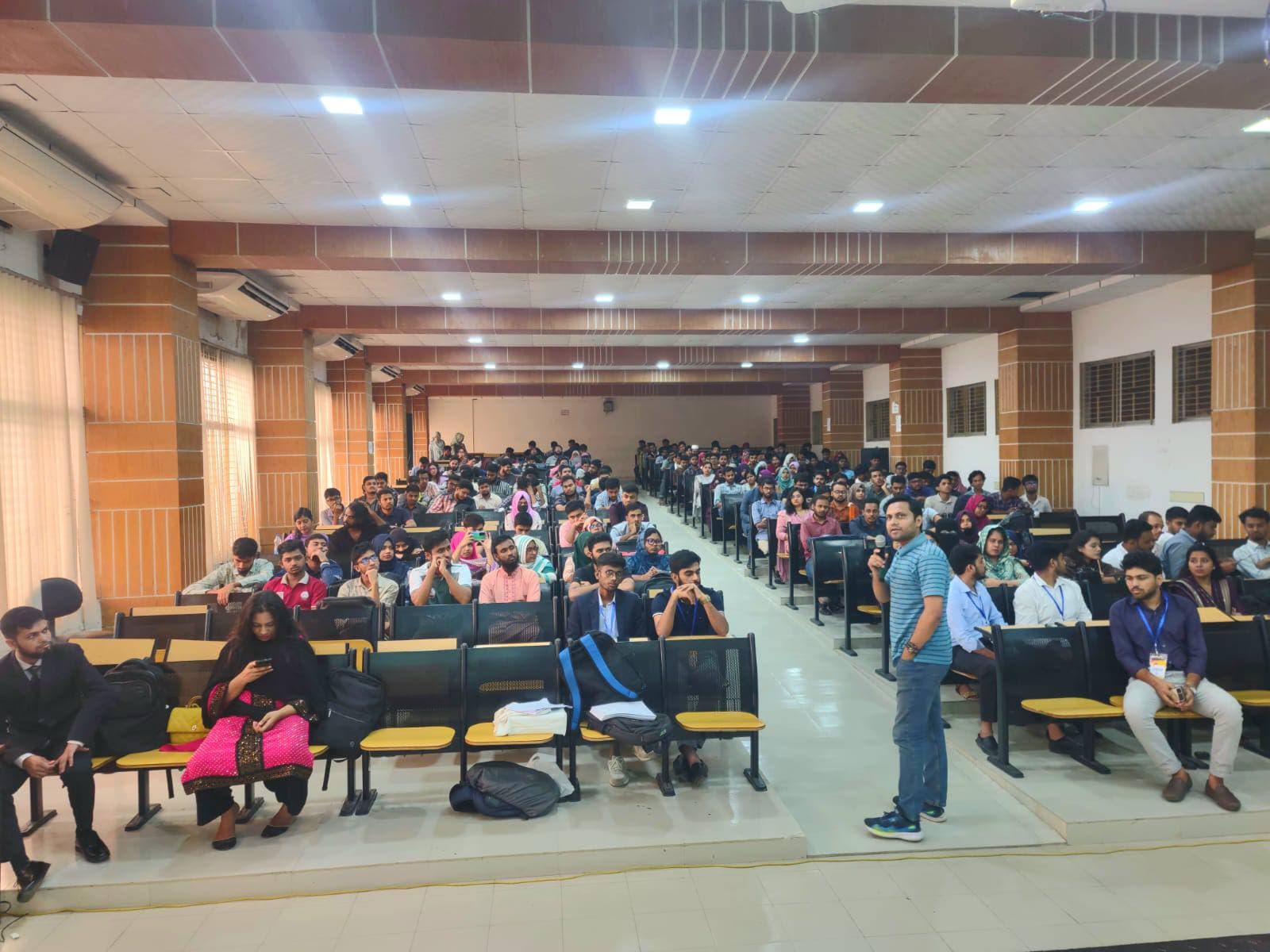 LCB session at university campus