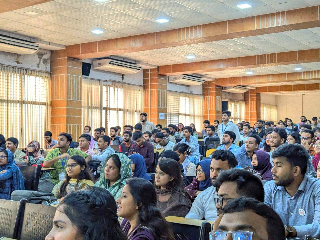 LCB session at university campus