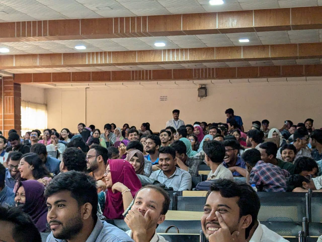 LCB session at university campus