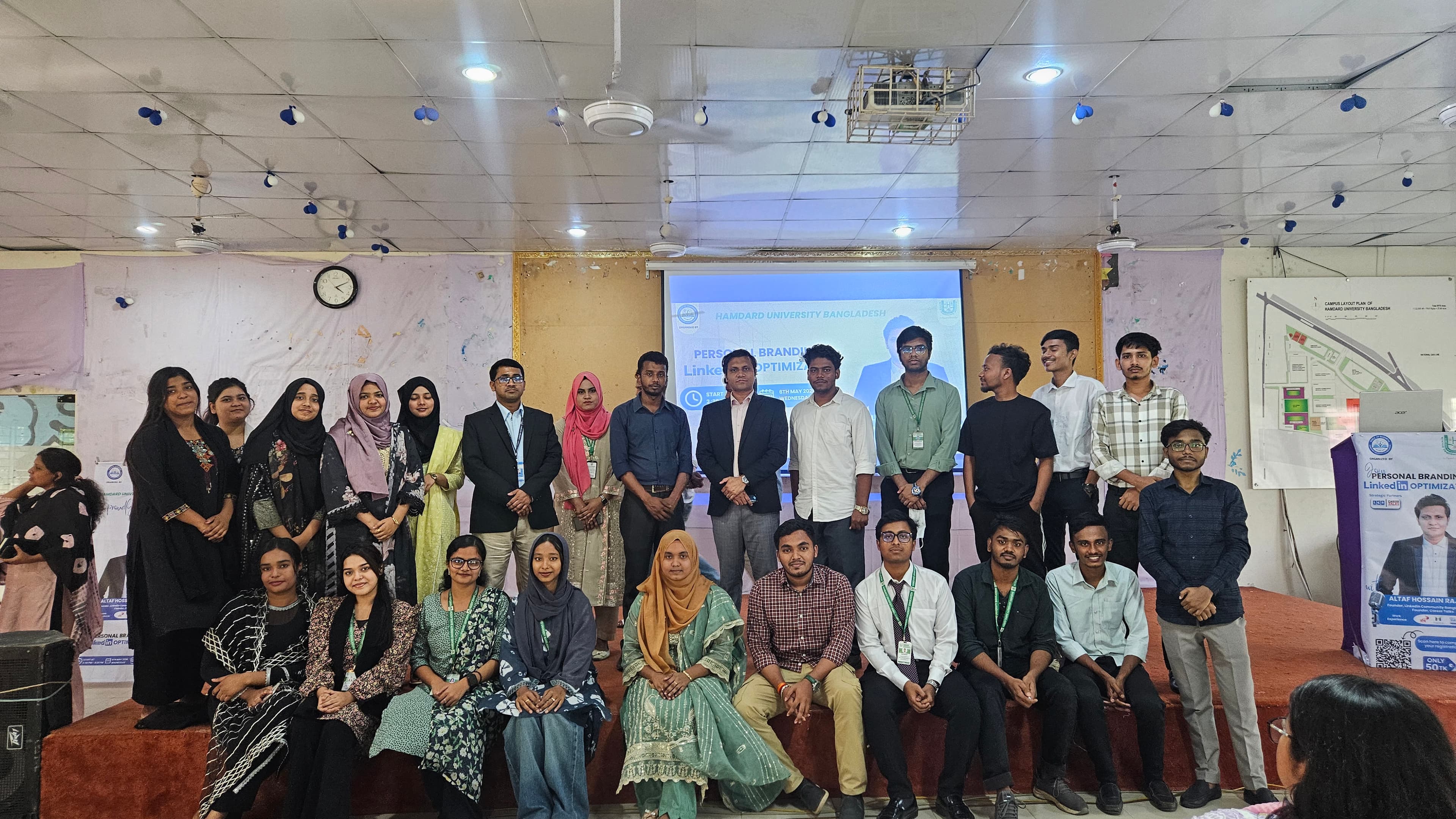 LCB session at university campus