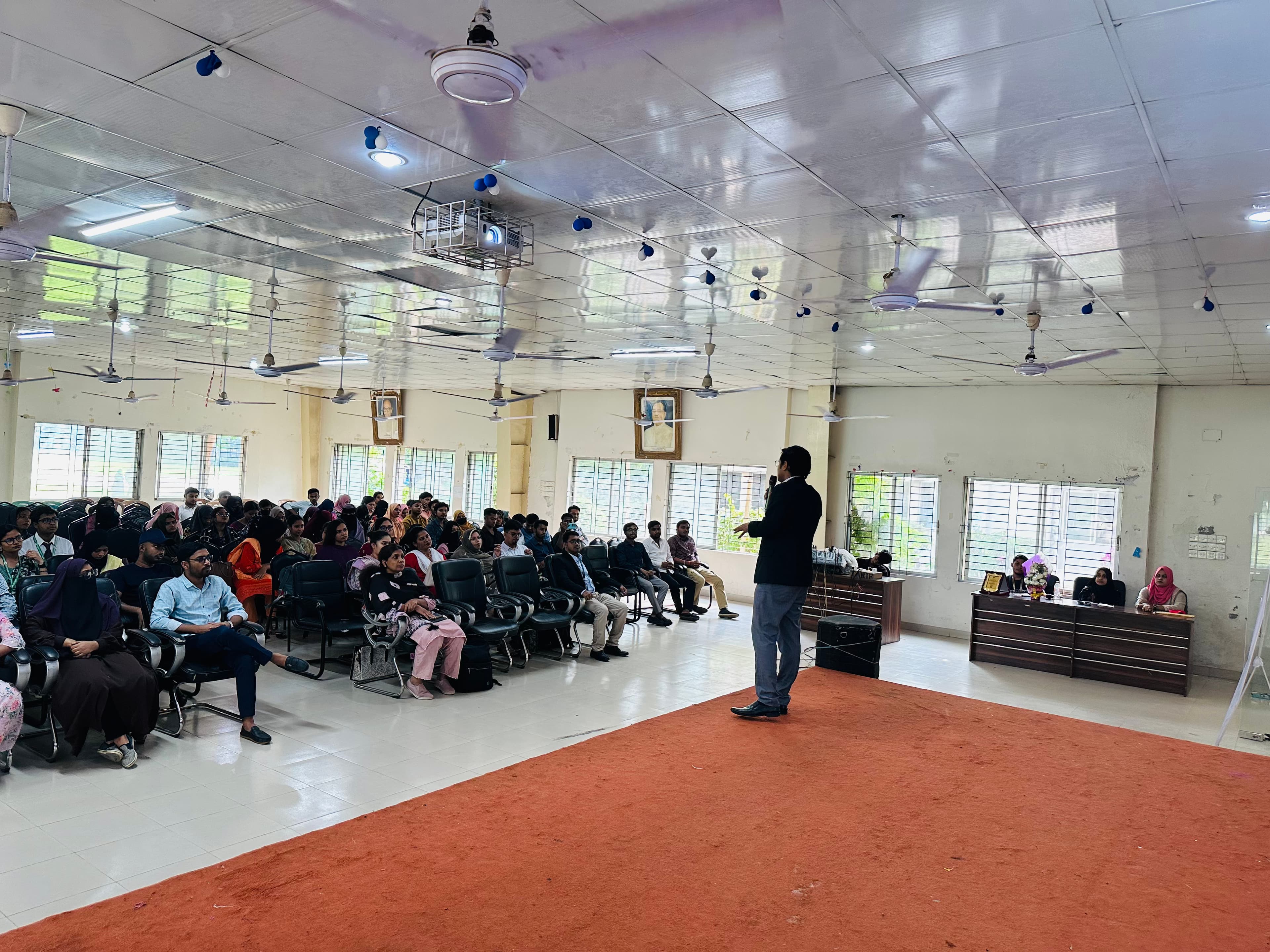 LCB session at university campus